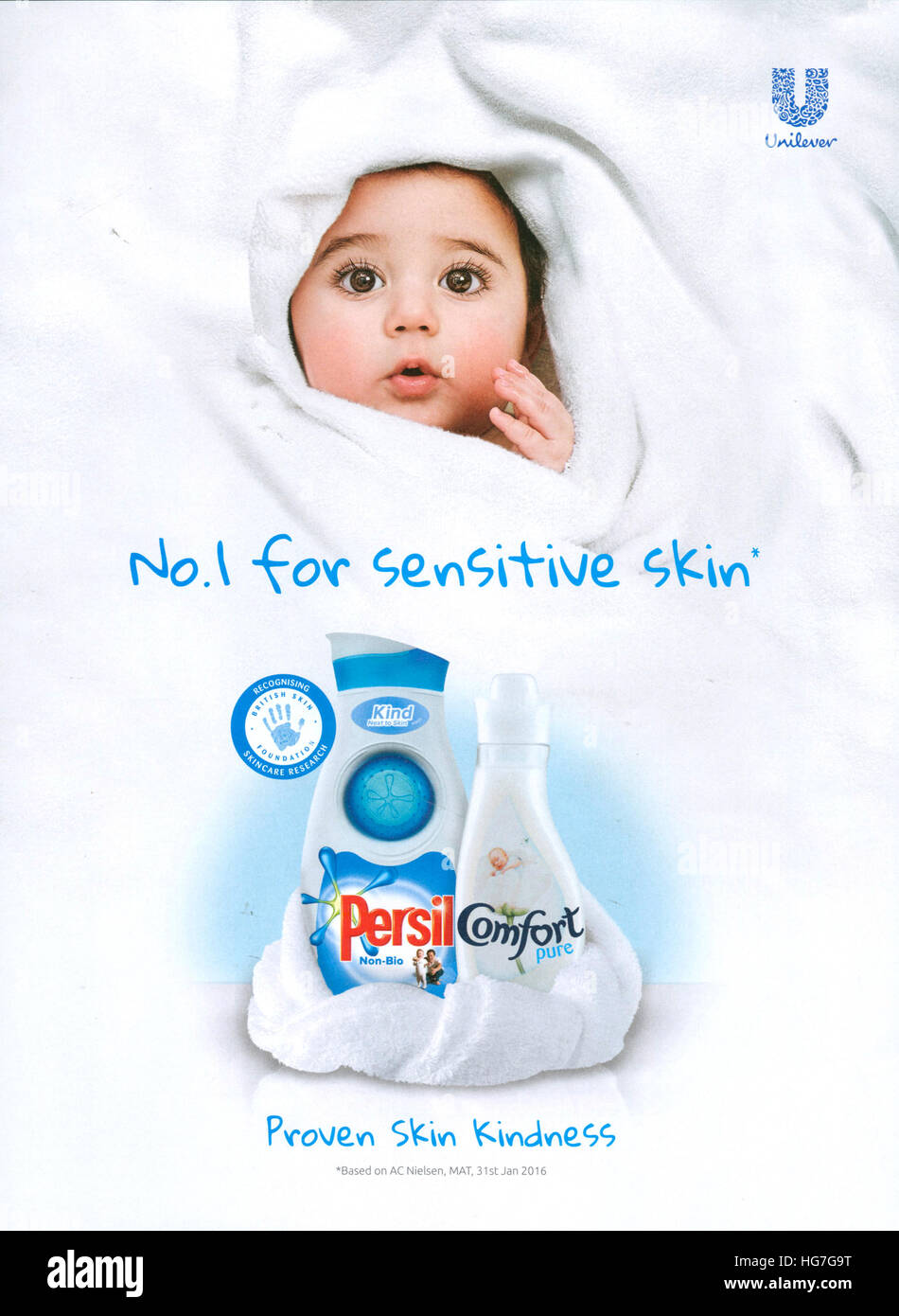 2010s UK Persil Magazine Advert Stock Photo Alamy