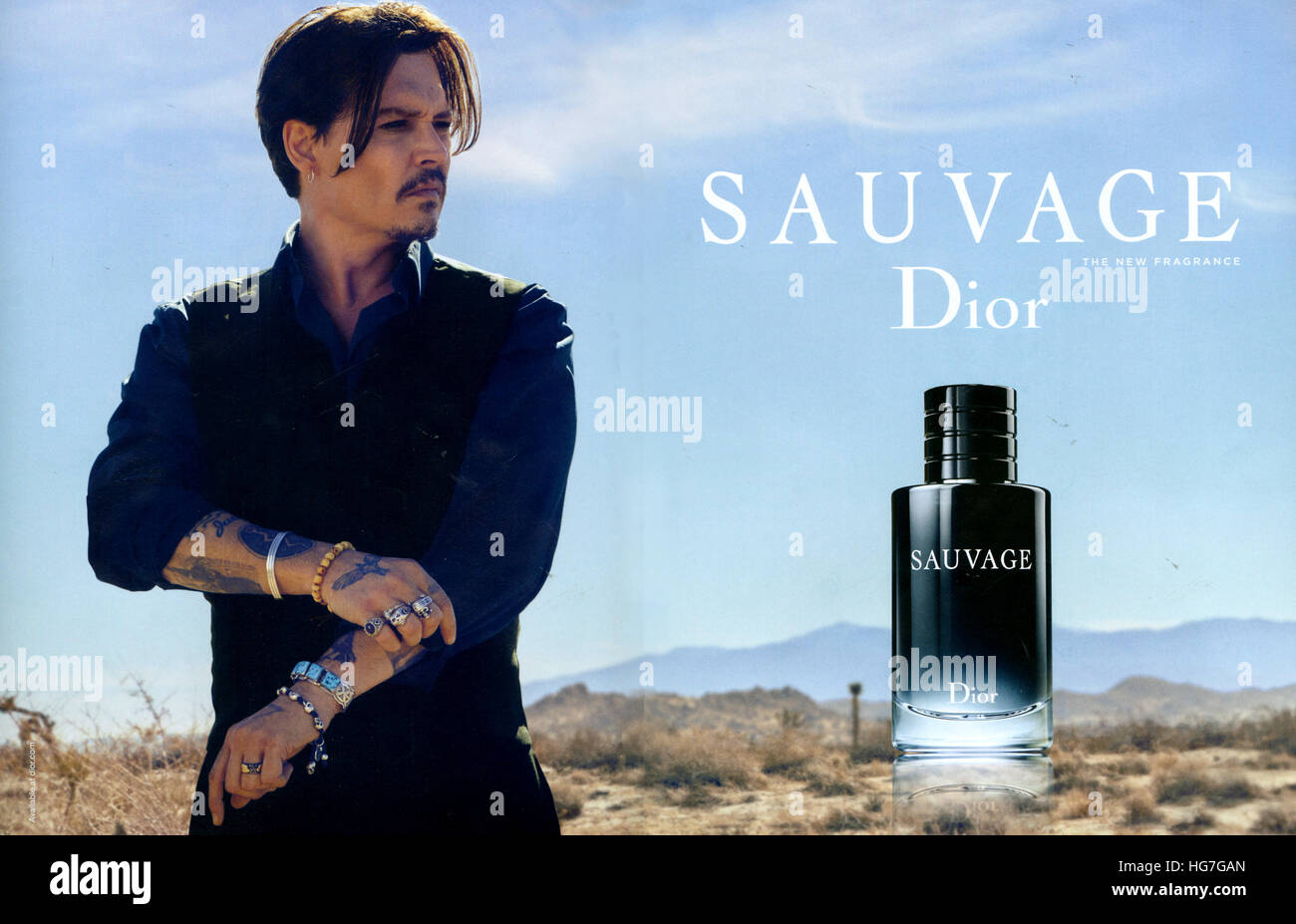 johnny depp christian dior