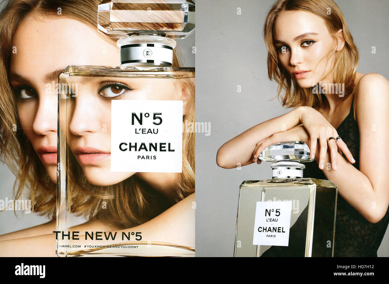 2010s UK Chanel Magazine Advert Stock Photo - Alamy