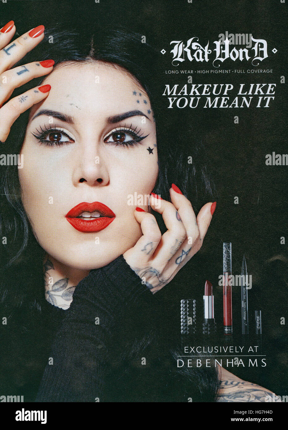 2010s UK Debenhams Magazine Advert Stock Photo Alamy