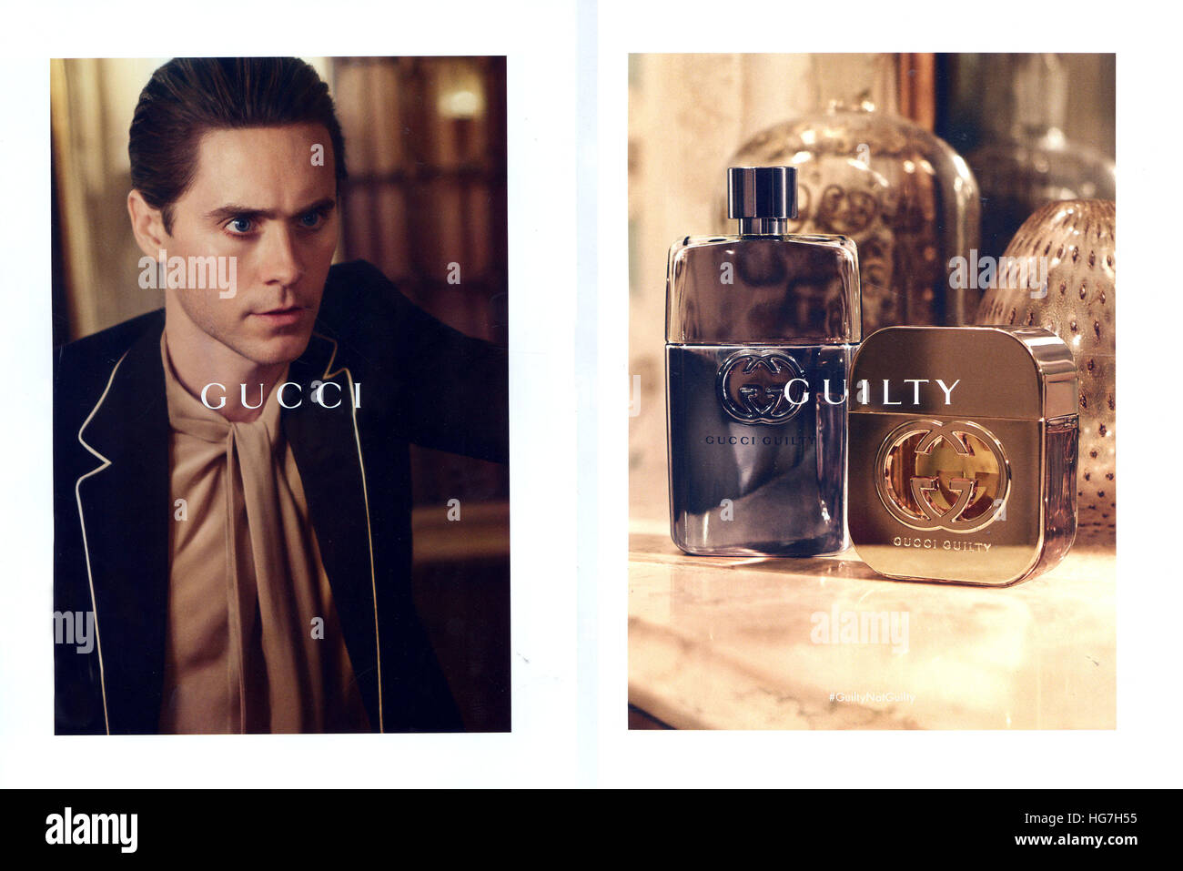 2010s UK Gucci Magazine Advert Stock Photo - Alamy