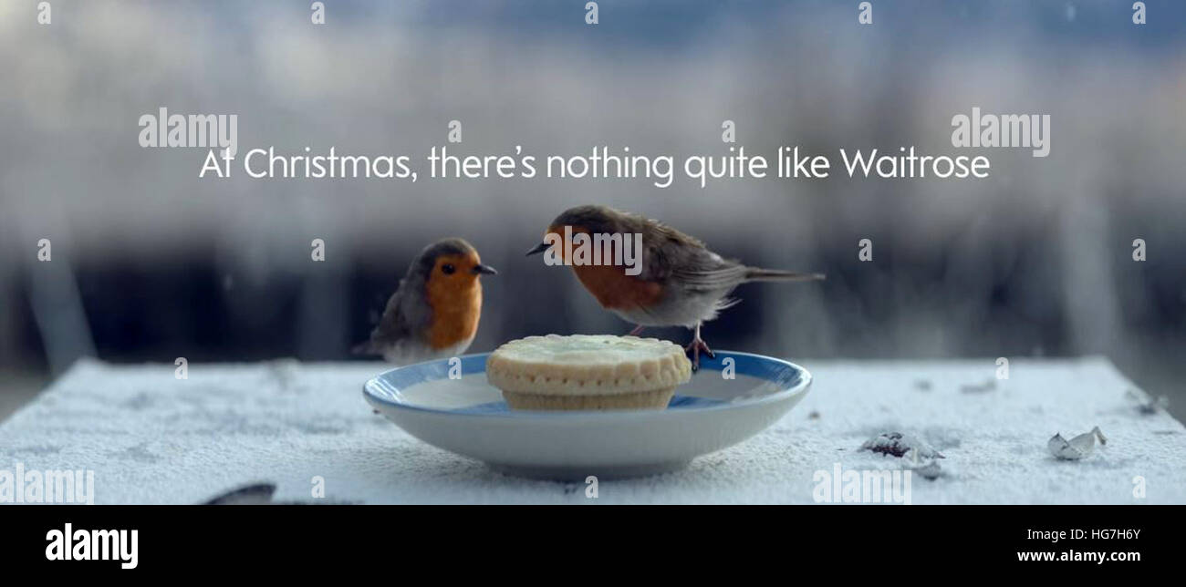 2010s UK Waitrose TV Advert (Grab Stock Photo Alamy