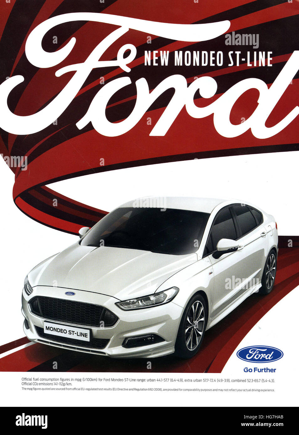 2010s UK Ford Magazine Advert Stock Photo - Alamy