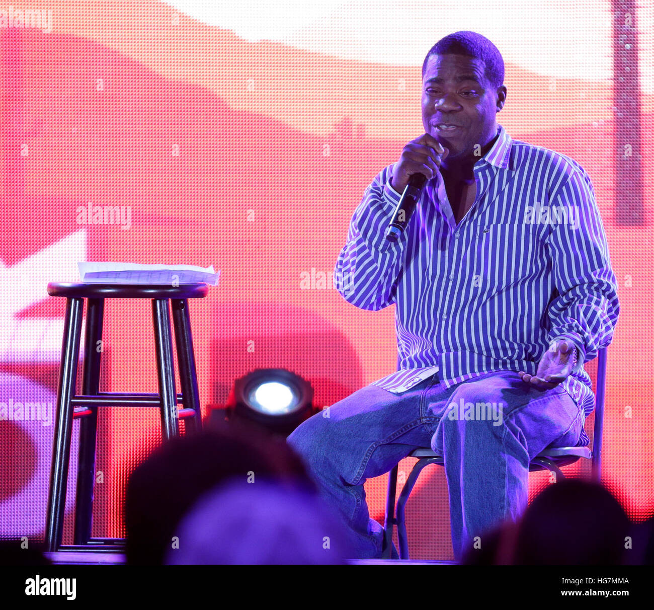 Tracy Morgan headlines the Funny Or Die Junction during SXSW 2016 on March 14, 2016 in Austin, Texas. Stock Photo