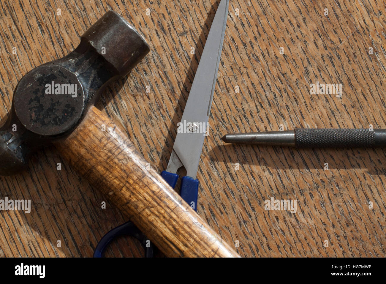 Ball pein hammer Black and White Stock Photos & Images - Alamy