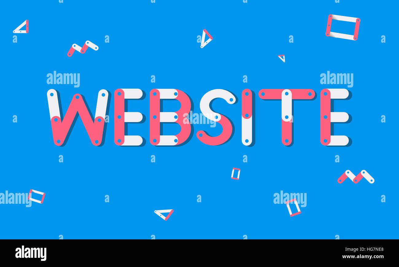 Domain Hompage Html Web Design Webinar SEO Concept Stock Photo
