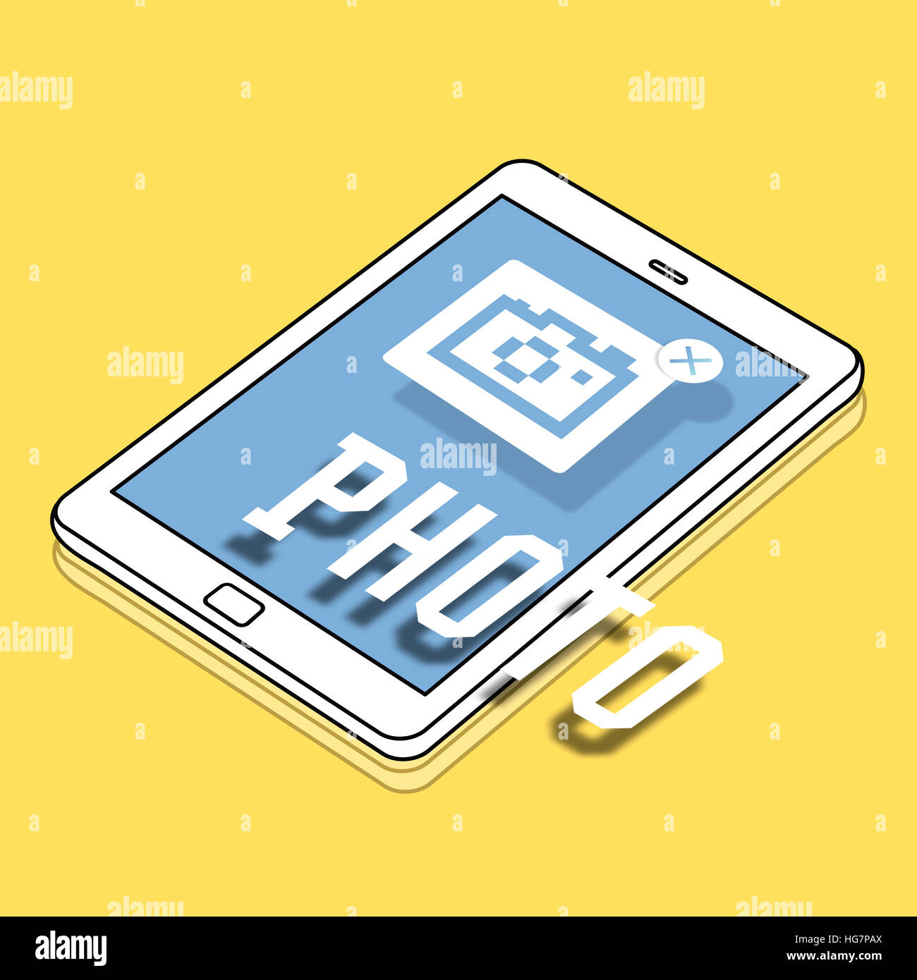 Capture Photographer Camera Icon Graphic Concept Stock Photo - Alamy
