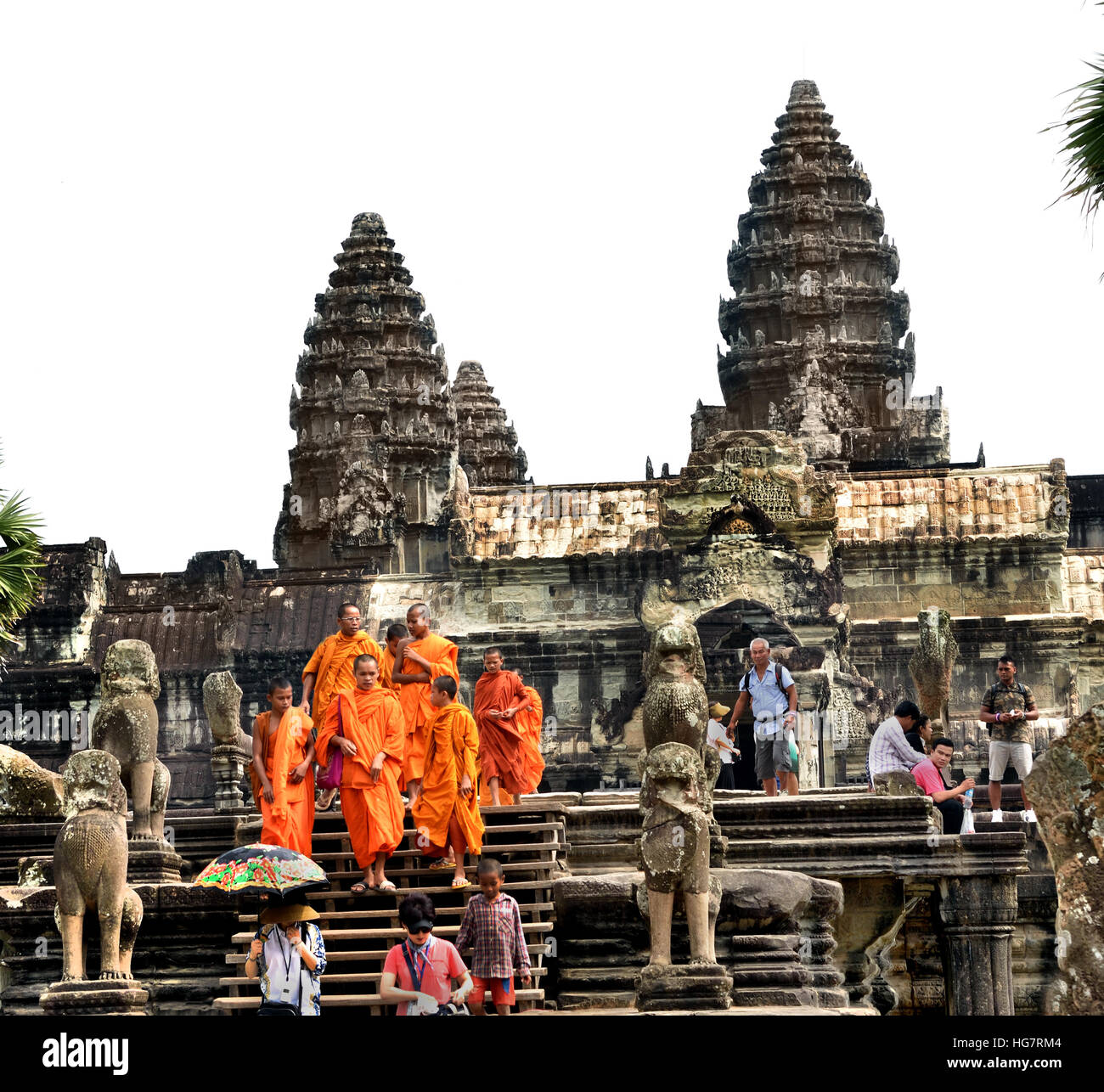 Angkor Wat temple largest religious monument in the world, constructed