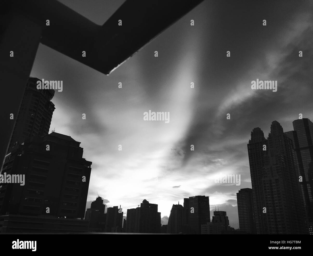 Building Cityscape Skyline Downtown Concrete Jungle Concept Stock Photo