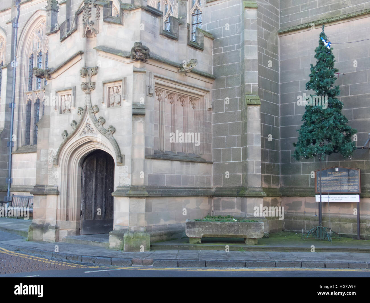 The Guild Chapel, Chapel Lane, Stratford Upon Avon, Warwickshire, England, UK Stock Photo Alamy