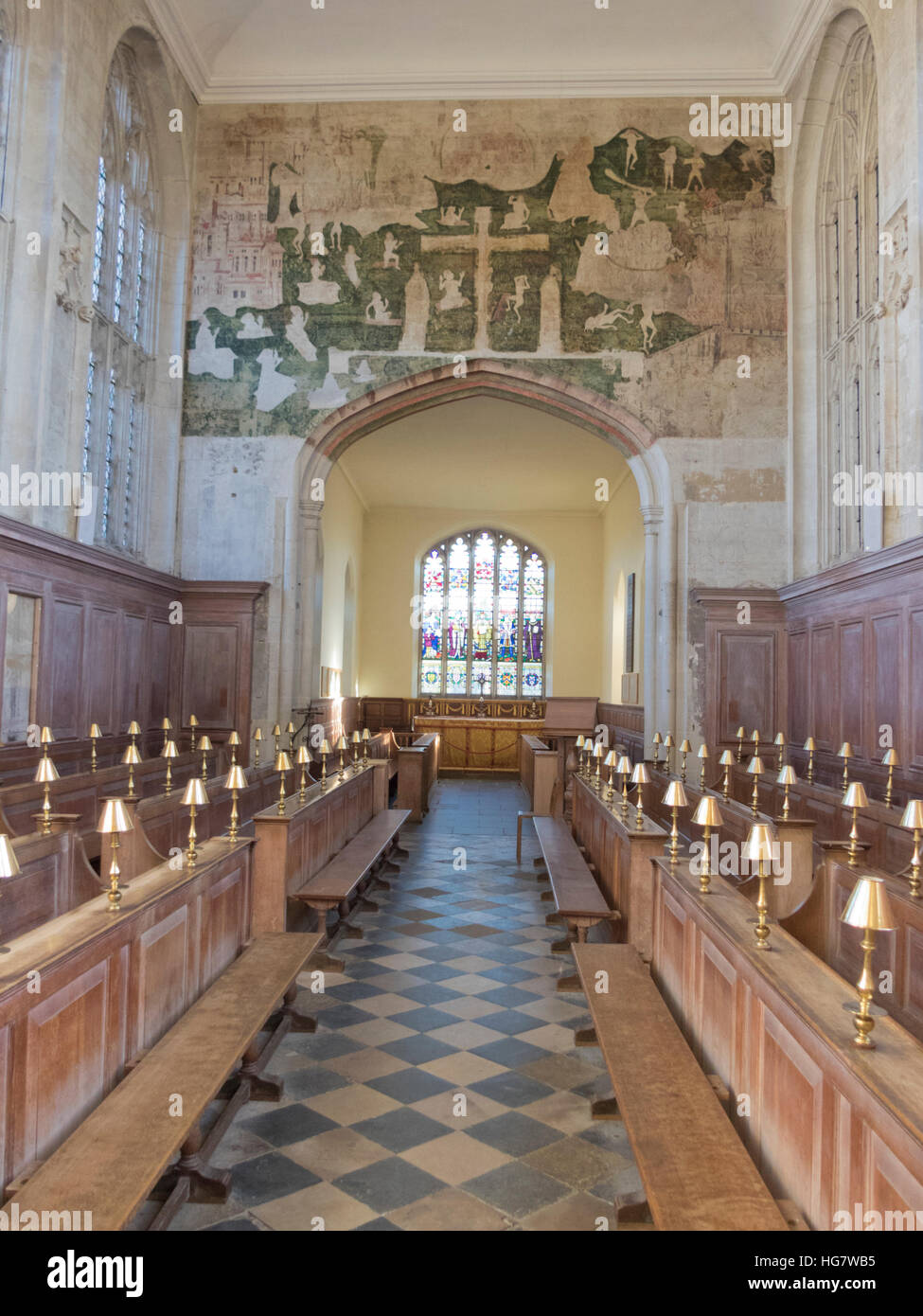 The Guild Chapel, Chapel Lane, Stratford Upon Avon, Warwickshire, England, UK Stock Photo Alamy