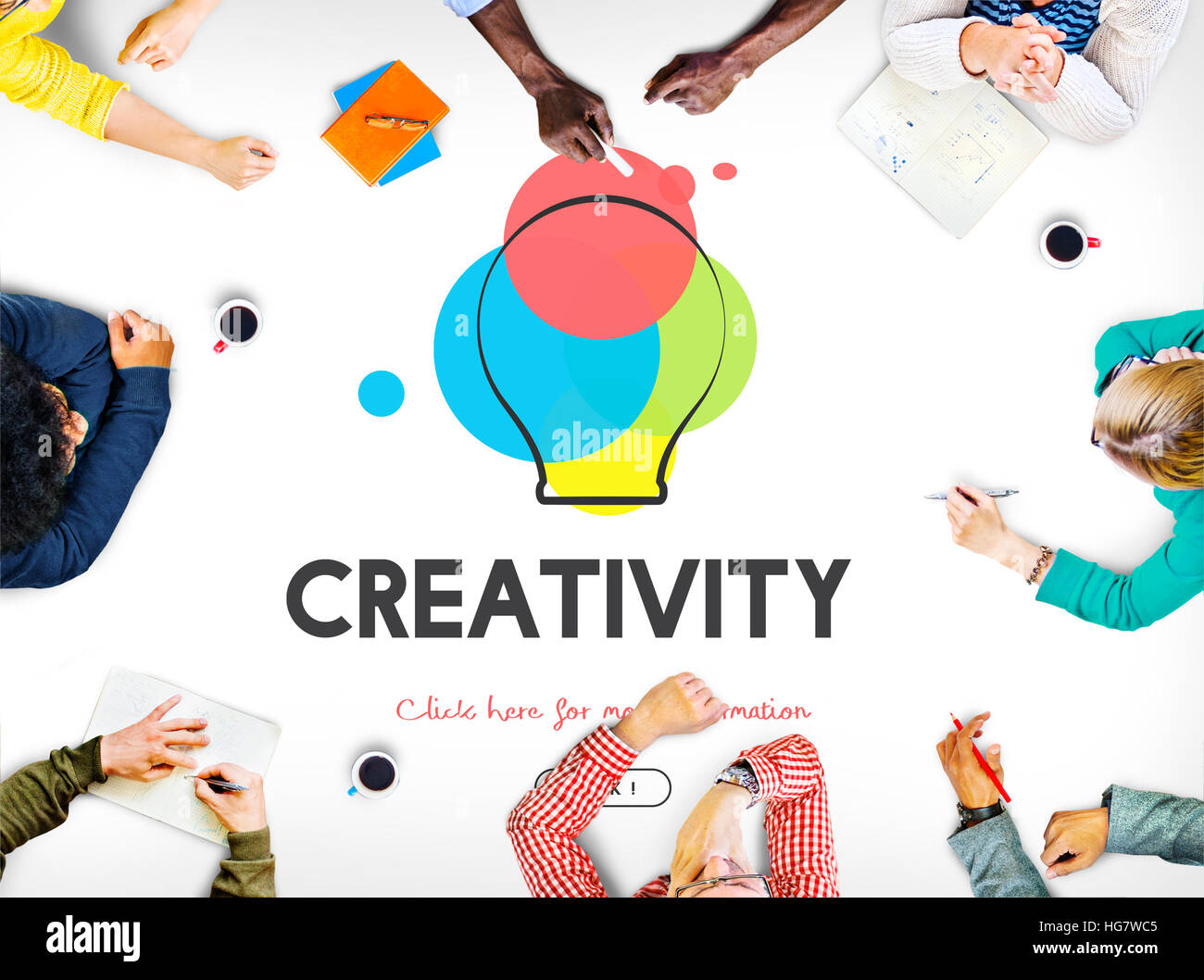 Creative Design Process Thinking Innovation Concept Stock Photo - Alamy