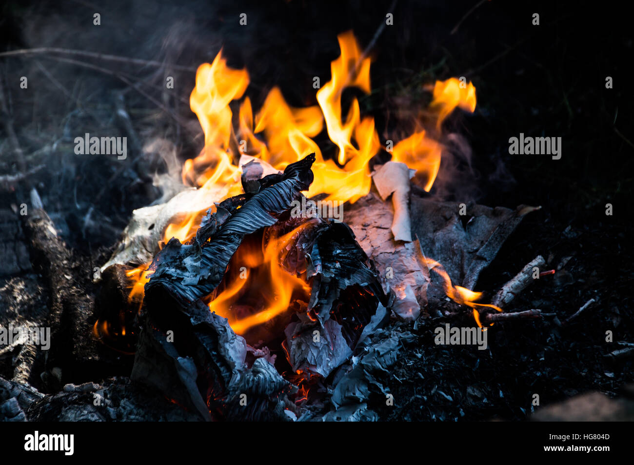 Burn Pile Stock Photos & Burn Pile Stock Images Alamy