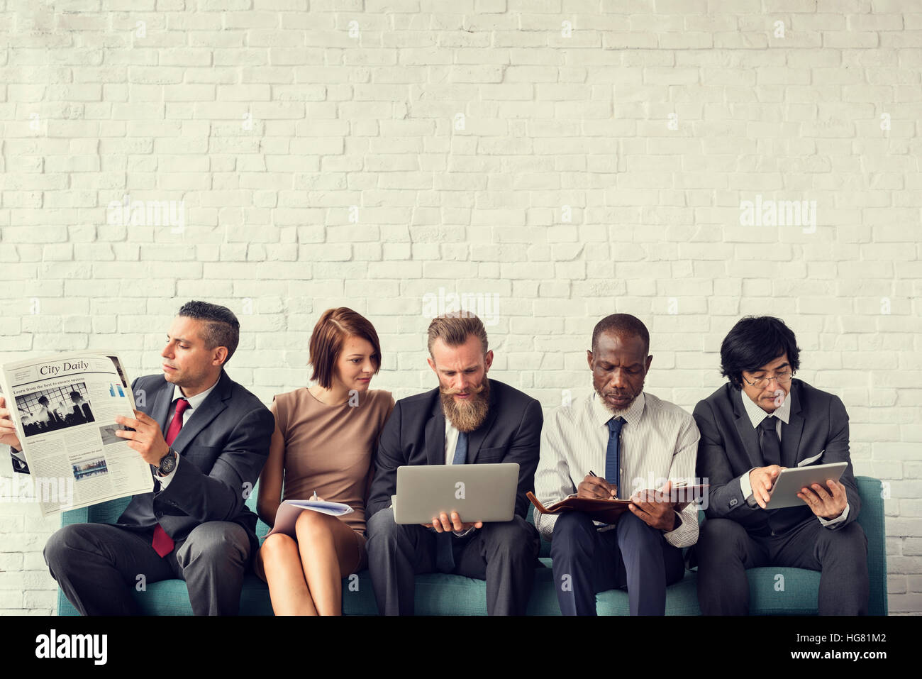 Business People Data Information Technology Concept Stock Photo - Alamy