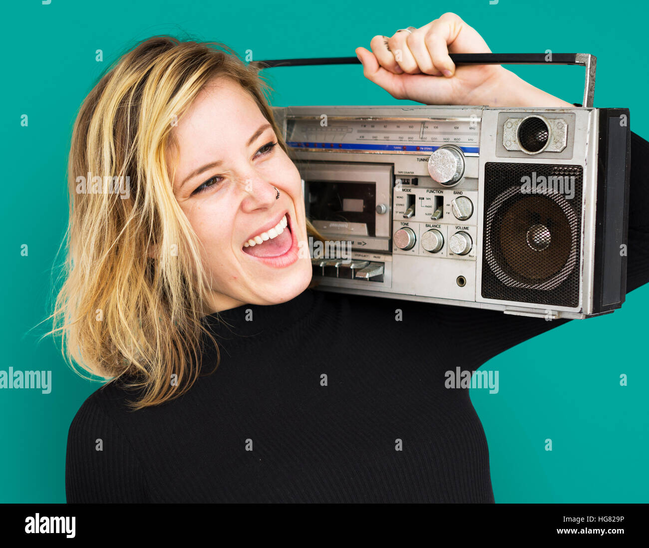 Boombox hi-res stock photography and images - Alamy