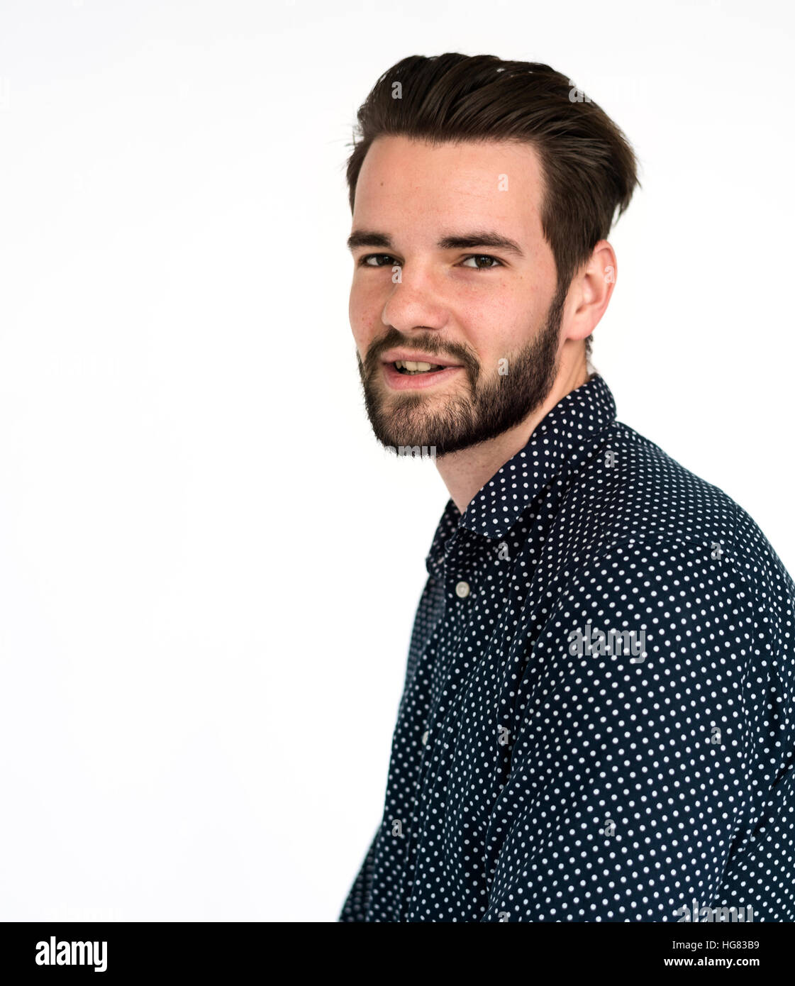 Studio Shoot People Portrait Concept Stock Photo - Alamy