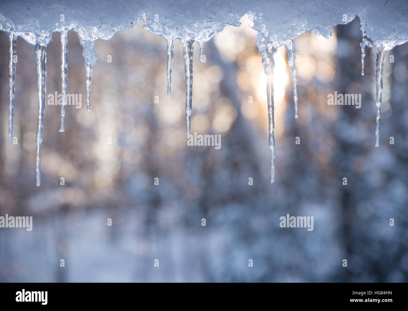 Icicles sun hi-res stock photography and images - Alamy