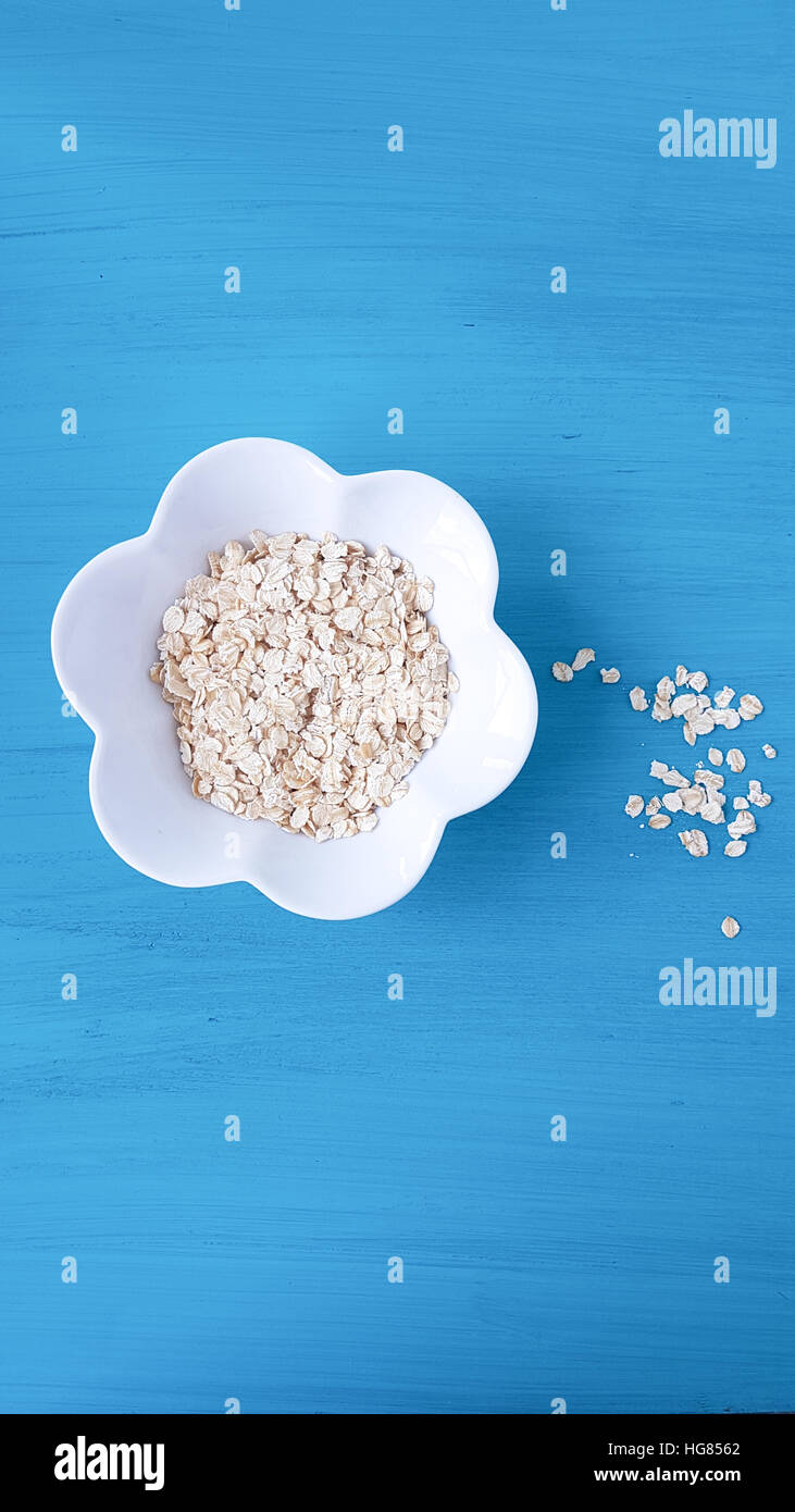 oatmeal in a bowl Stock Photo Alamy