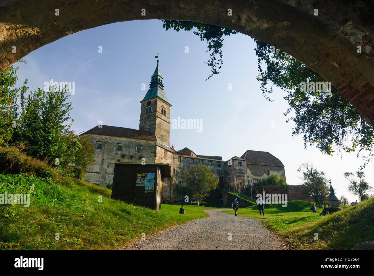 Güssing: Güssing Castle, , Burgenland, Austria Stock Photo