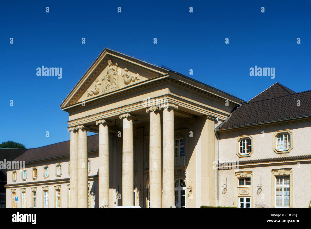 Deutschland, Nordrhein-Westfalen, Aachen, Neues Kurhaus, heute Casino, an der Monheimsallee Stock Photo