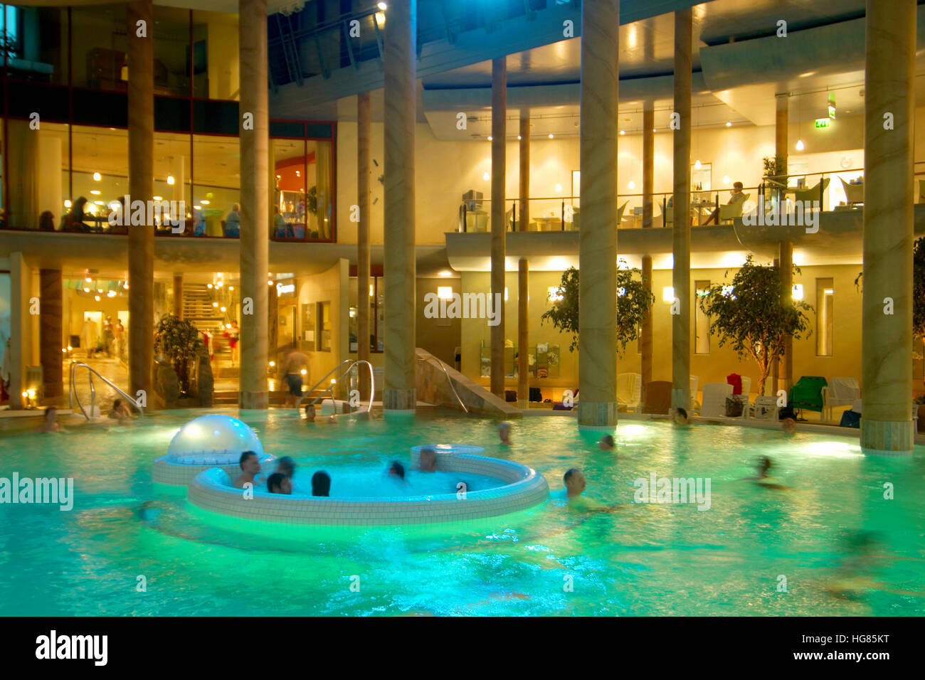 Deutschland, Nordrhein-Westfalen, Aachen, Karolustherme Stock Photo