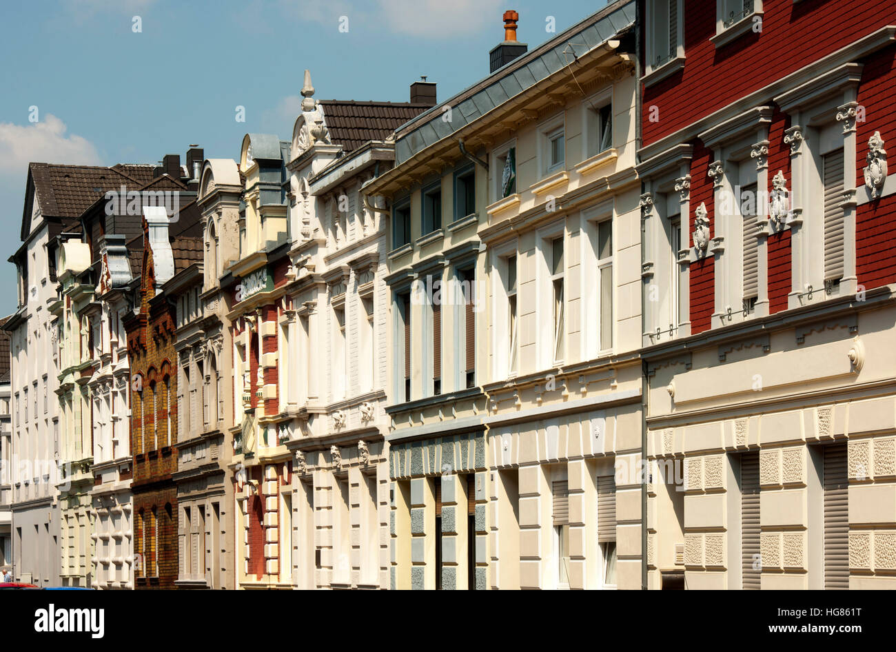 Deutschland, NRW, Städteregion Aachen, Eschweiler, Moltkestrasse Stock Photo