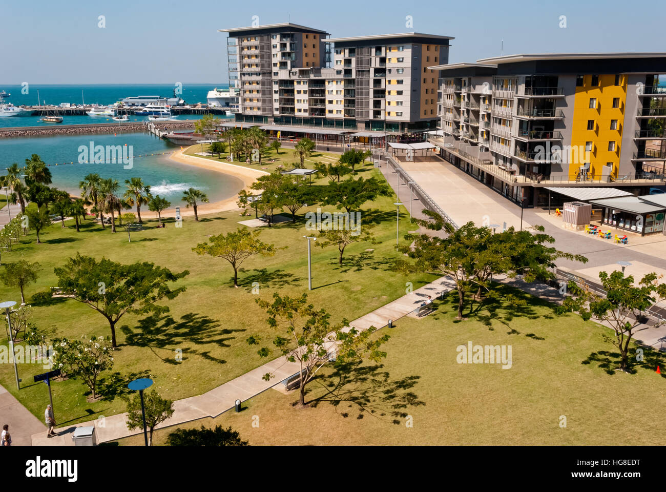 Darwin City Waterfront development Stock Photo