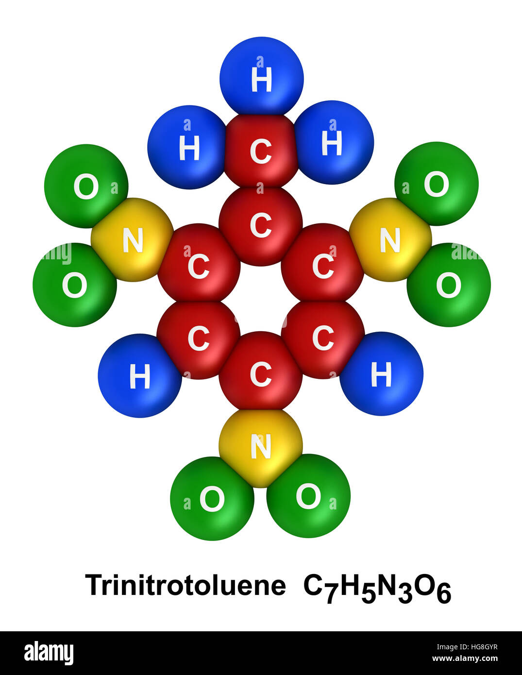 Nitrogen Atom Model 3d Project