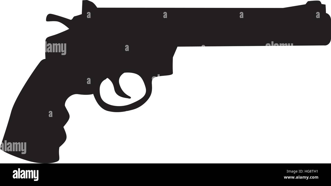 Revolver gun icon Stock Vector Image & Art - Alamy