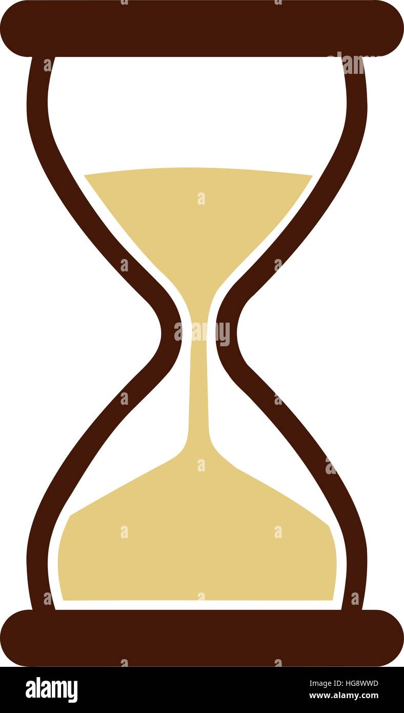 Retro Hourglass icon Stock Vector Image & Art - Alamy