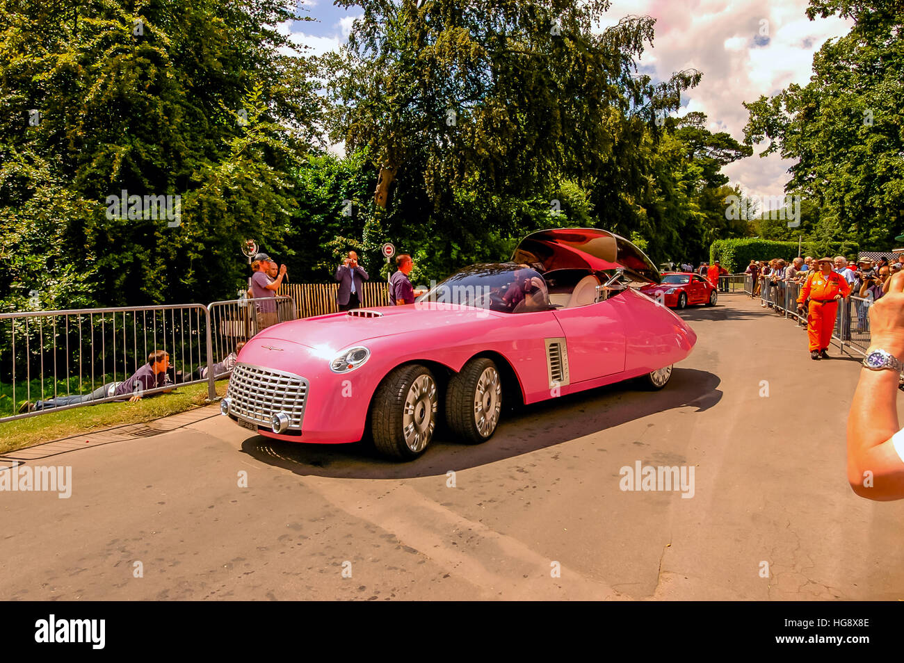 2004 Ford Thunderbird Fab 1, used in the Thunderbirds movie at the Goodwood Festival of Speed