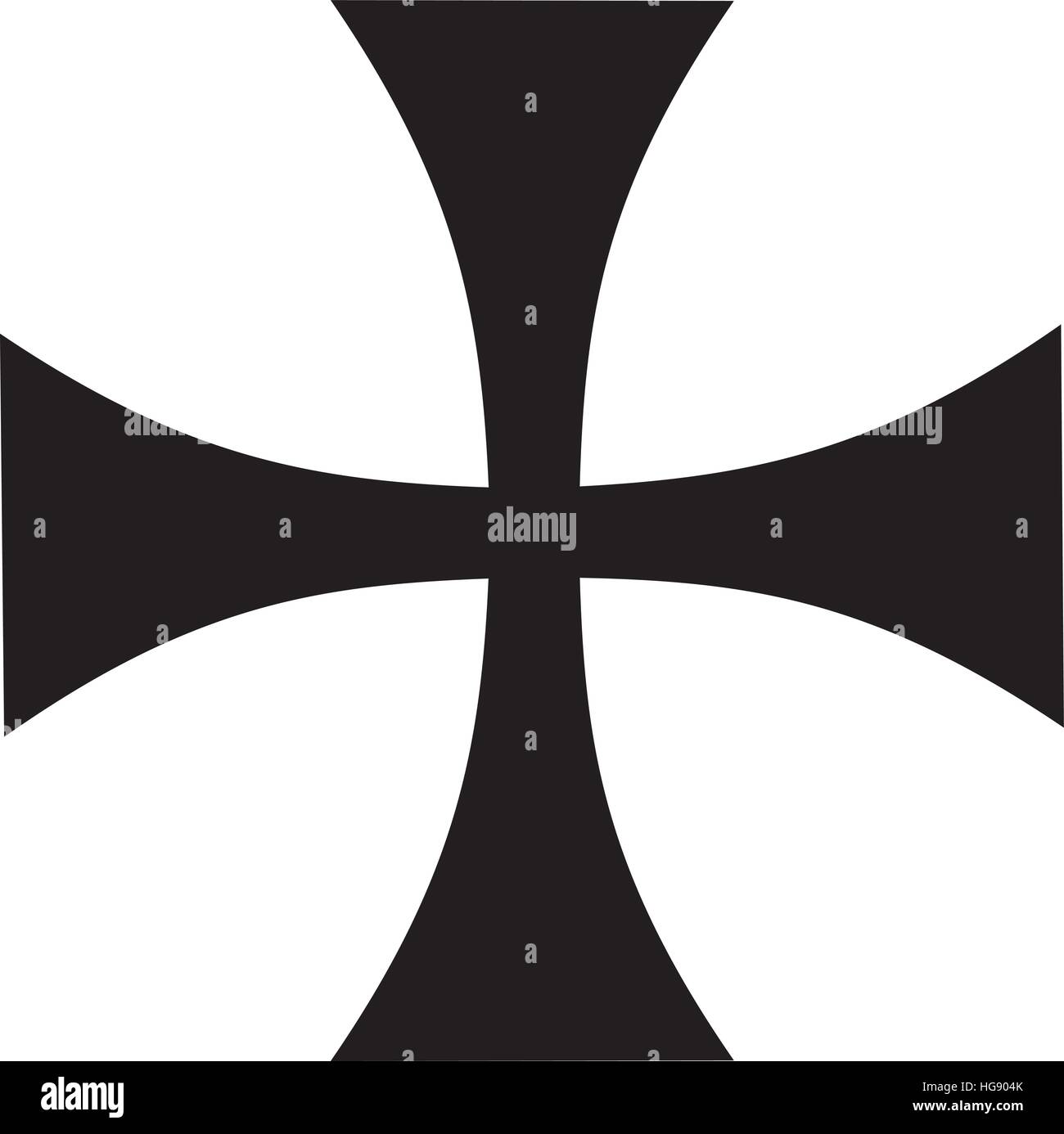Thin iron cross Stock Vector Image & Art Alamy