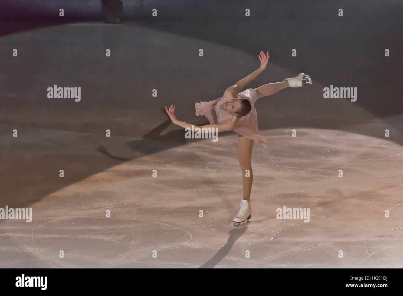 The Italian figure skating champion Carolina Kostner Stock Photo Alamy