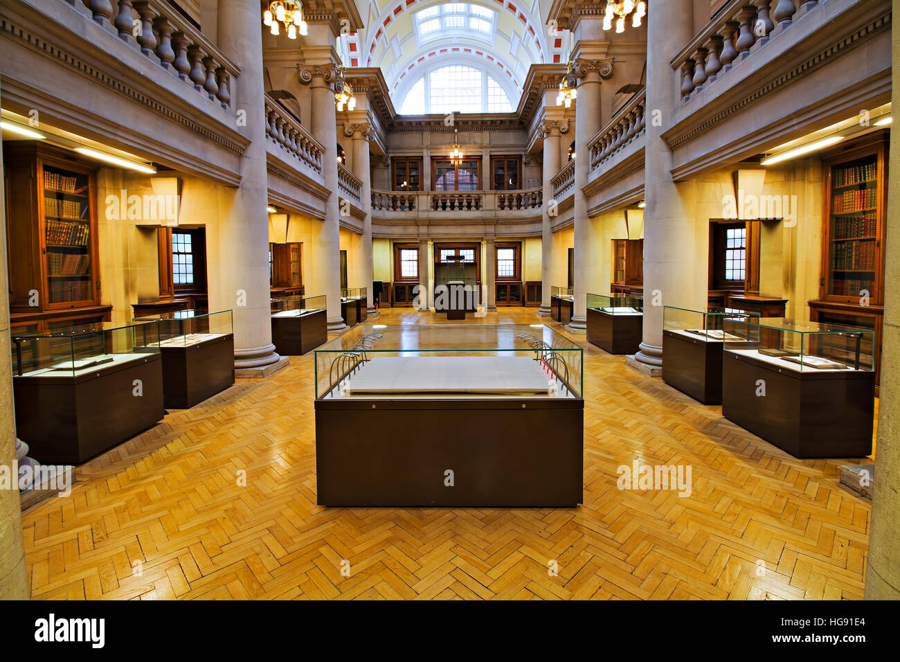 Hornby Library room inside Liverpool Central Library Stock Photo Alamy