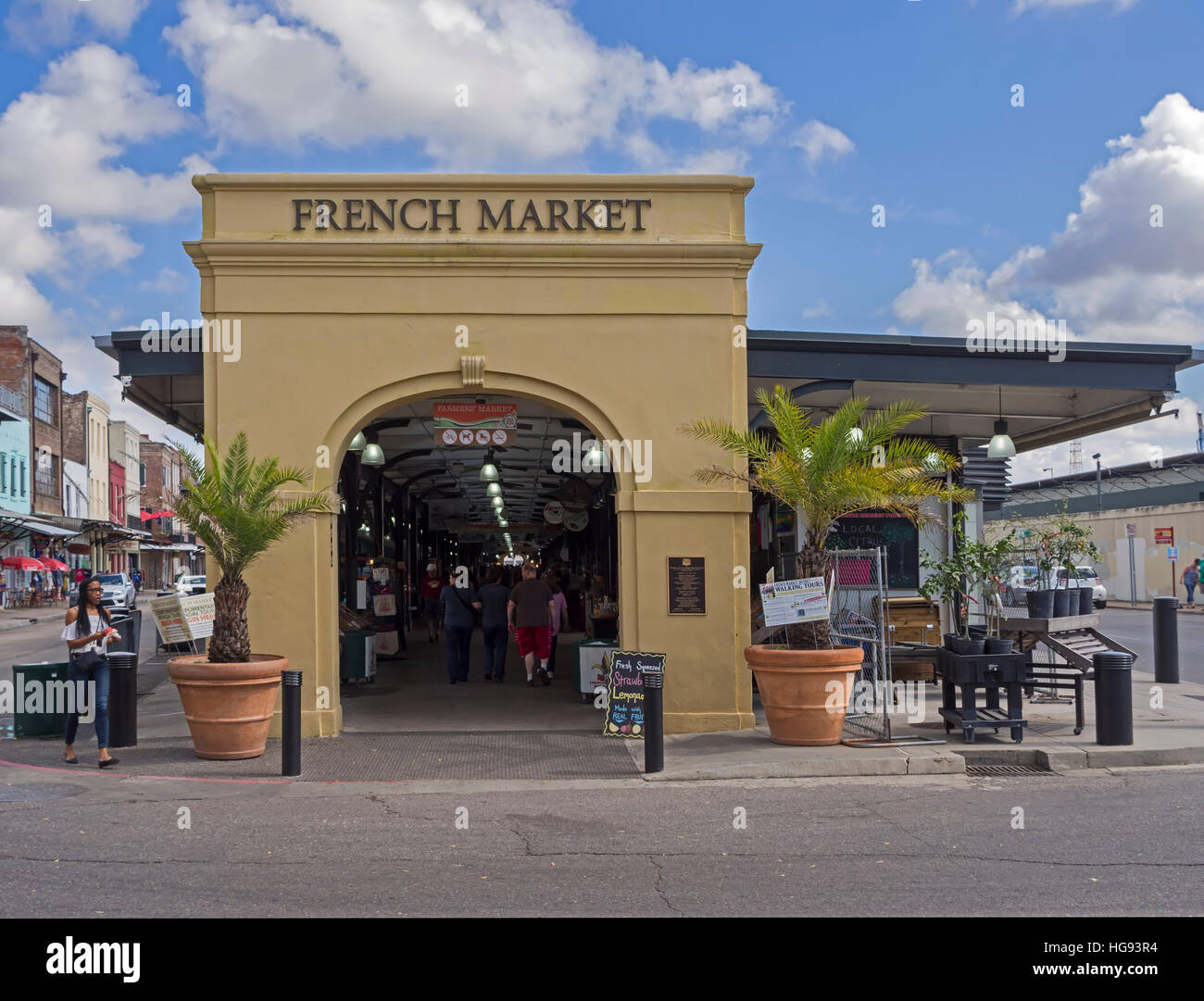 French Market, New Orleans Stock Photo Alamy