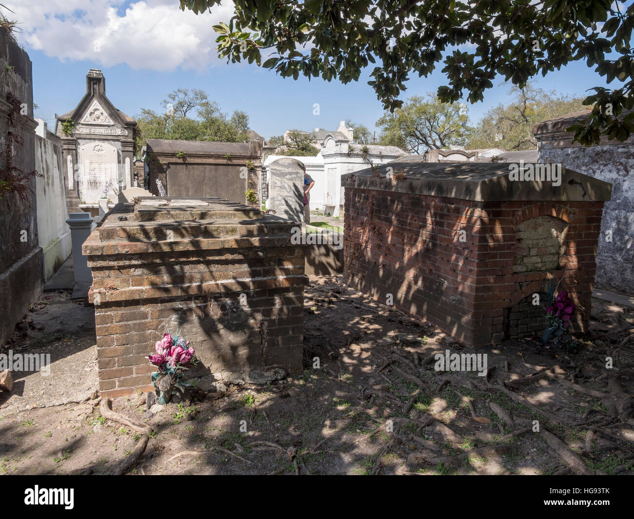 Lafayette Cemetery No. 1, Garden District, New Orleans Stock Photo