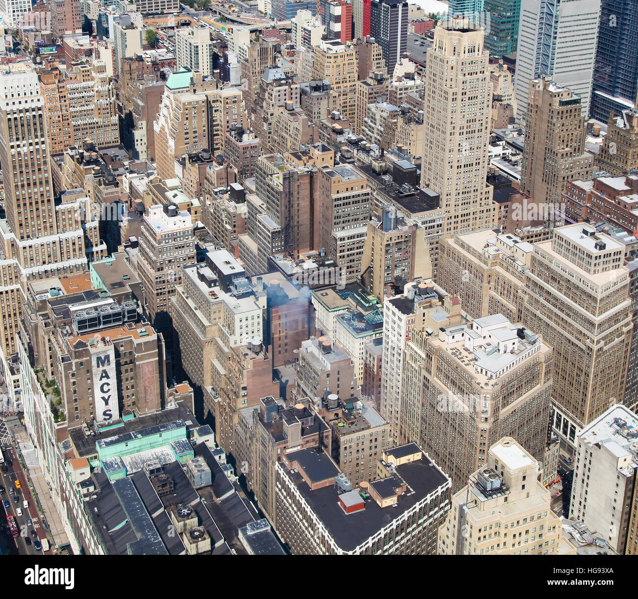 Rooftops of Manhattan, New York City, United States Stock Photo Alamy
