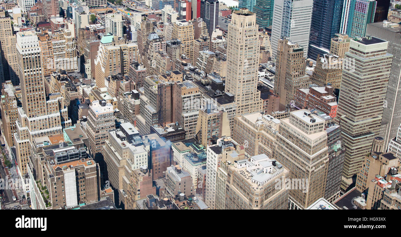 Rooftops of Manhattan, New York City, United States Stock Photo Alamy