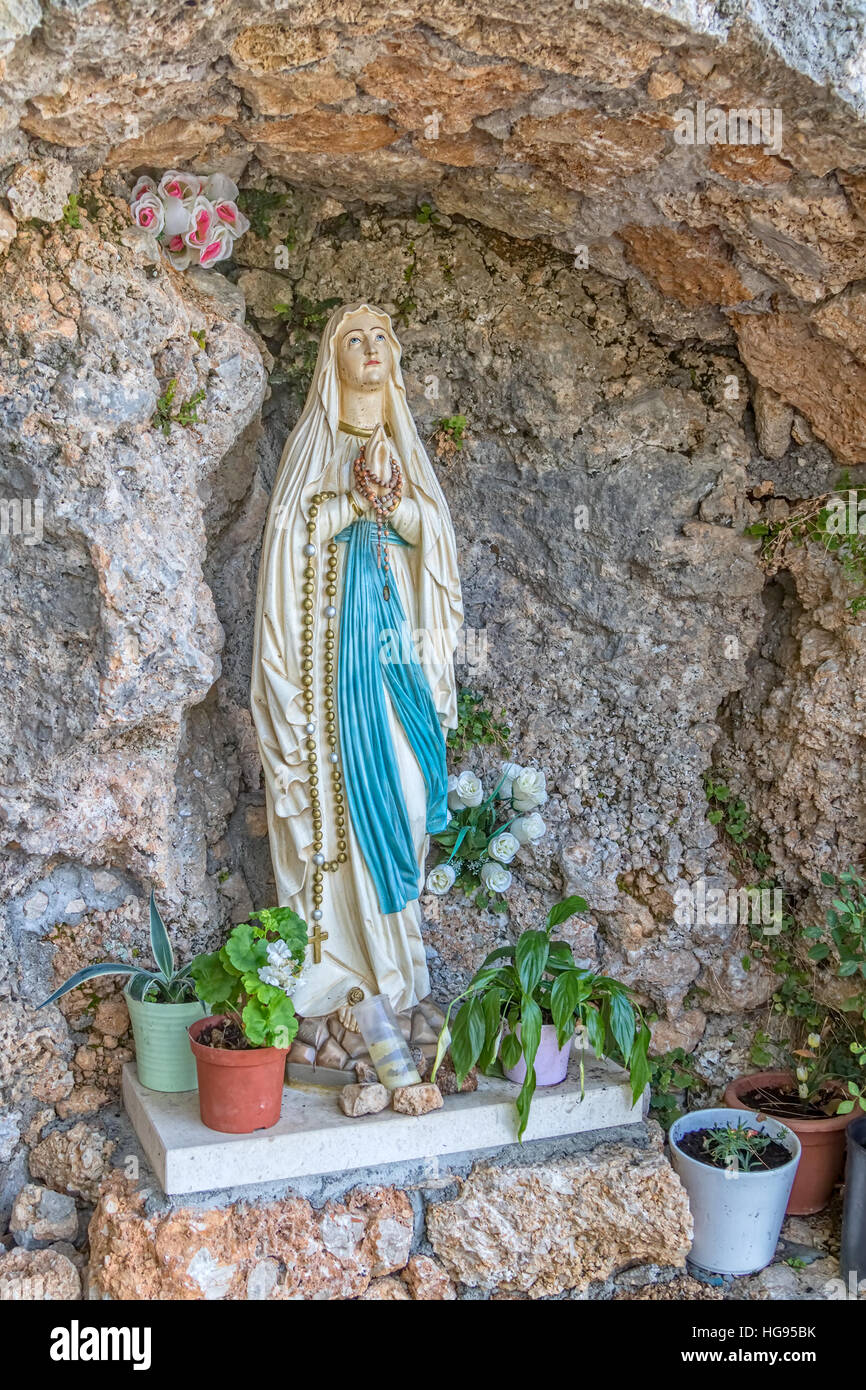 Chapel of the Virgin Mary Stock Photo - Alamy