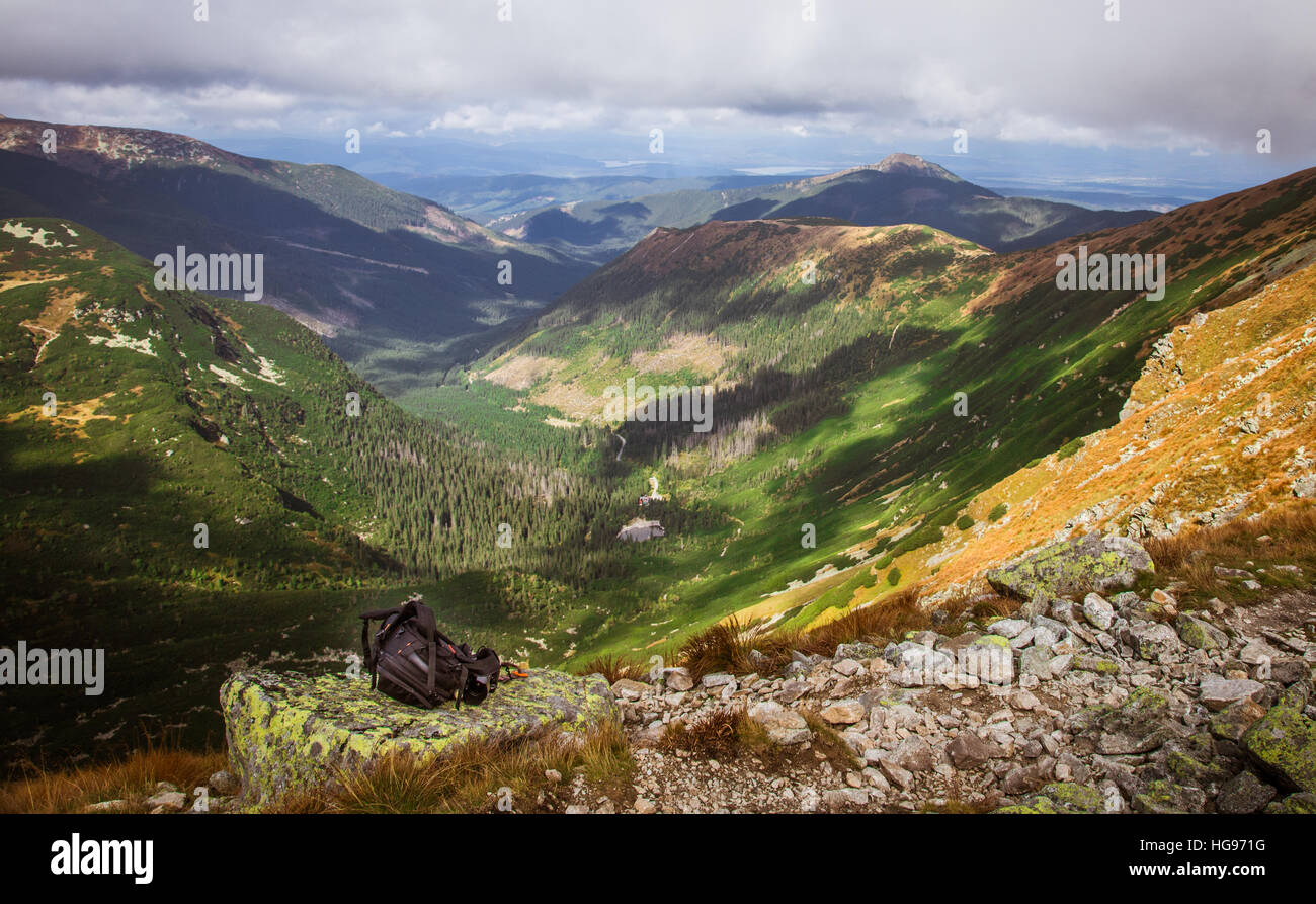 A beautiful mountain landscape above tree line Stock Photo - Alamy