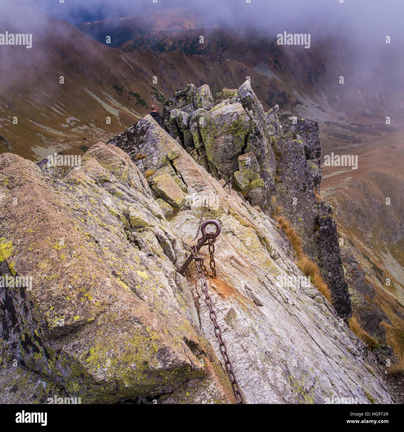 A beautiful mountain landscape above tree line Stock Photo - Alamy