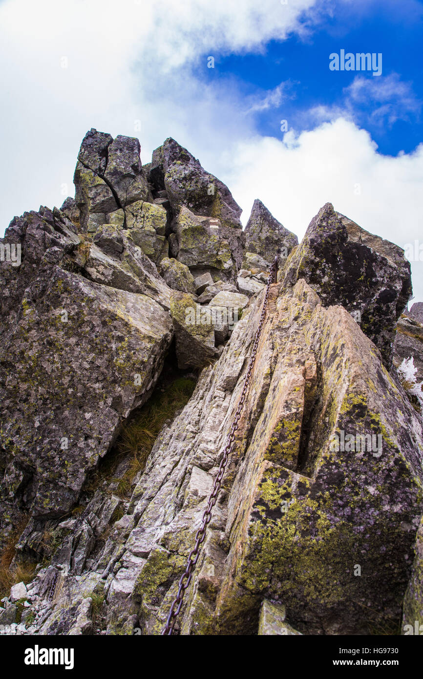 A beautiful mountain landscape above tree line Stock Photo - Alamy