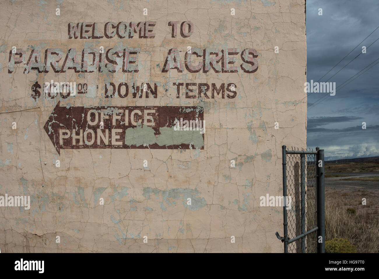 Paradise Acres, Bluewater, New Mexico, USA Stock Photo Alamy