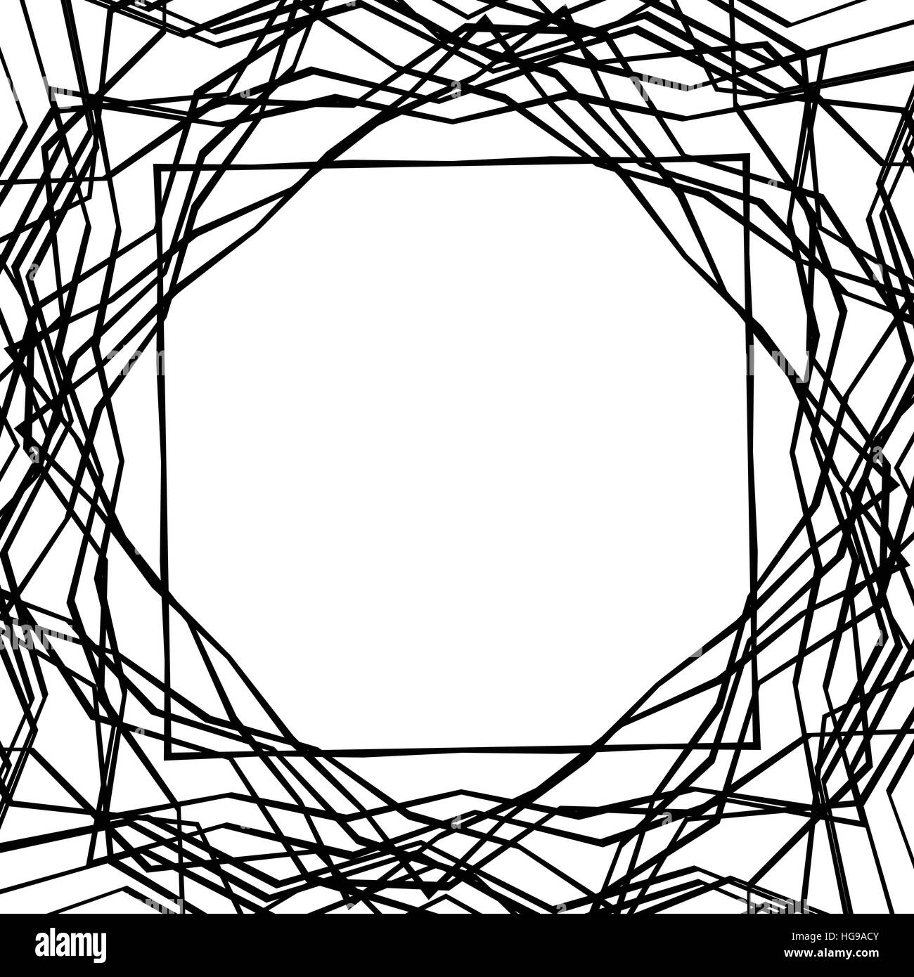 Random Curvy Line Vector Non messy Stock Vector Images - Alamy