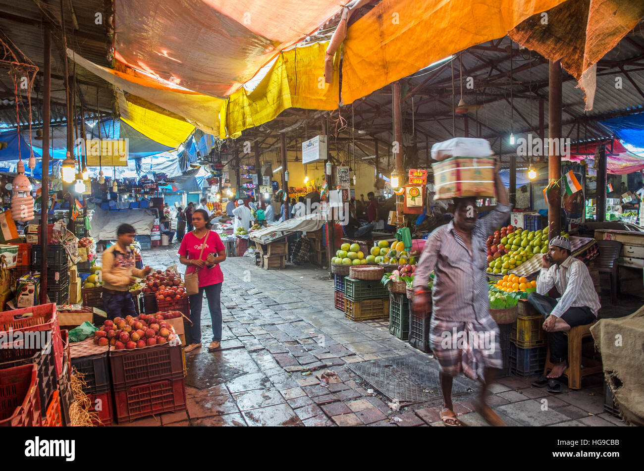 Crawford market, Mumbai, India Stock Photo Alamy