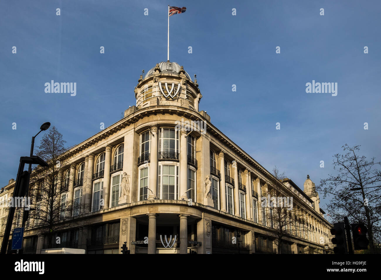 Whiteleys shopping centre, Bayswater, London, England, U.K Stock Photo