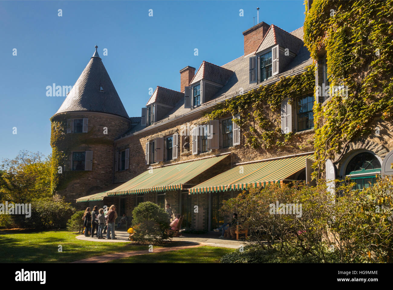 Grey towers national historic site Milford PA Stock Photo Alamy