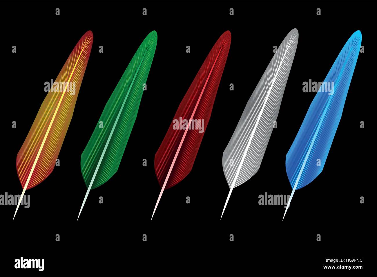 Quill Feathers High Resolution Stock Photography And Images Alamy