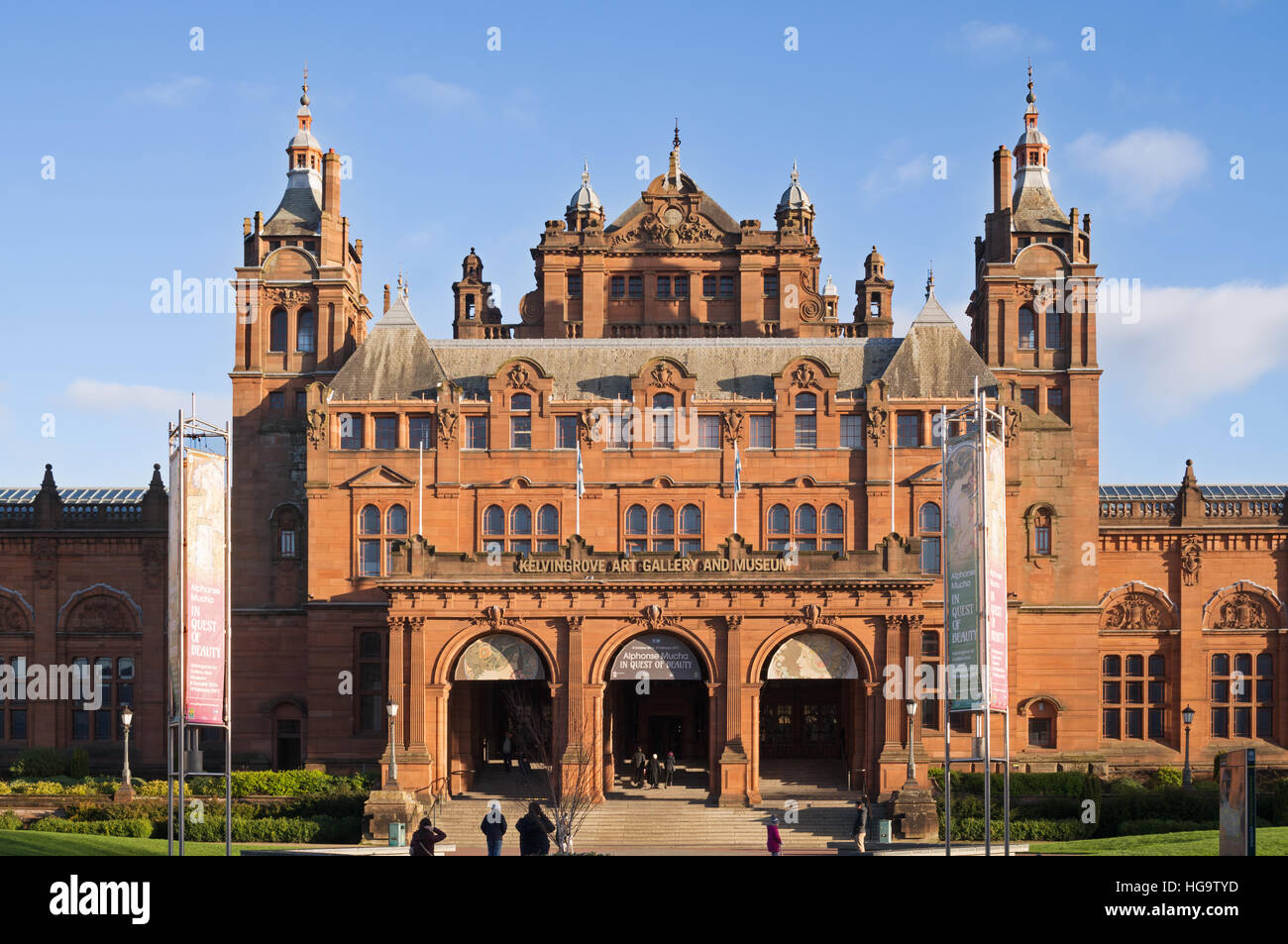 Kelvingrove museum and art gallery, Glasgow, Scotland, UK Stock Photo