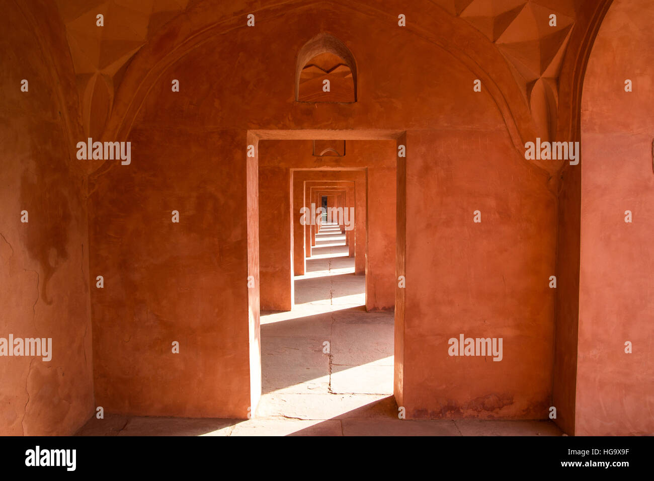 Meena bazaar inside the Taj Mahal UNESCO Heritage site at Agra Stock Photo Alamy